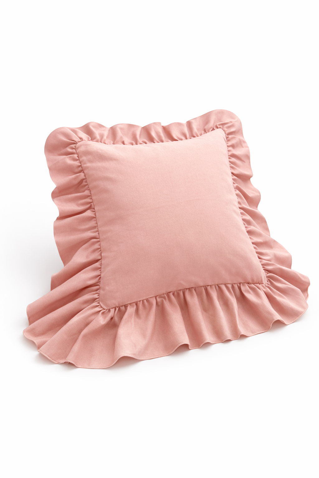 Ruffle cushion covers