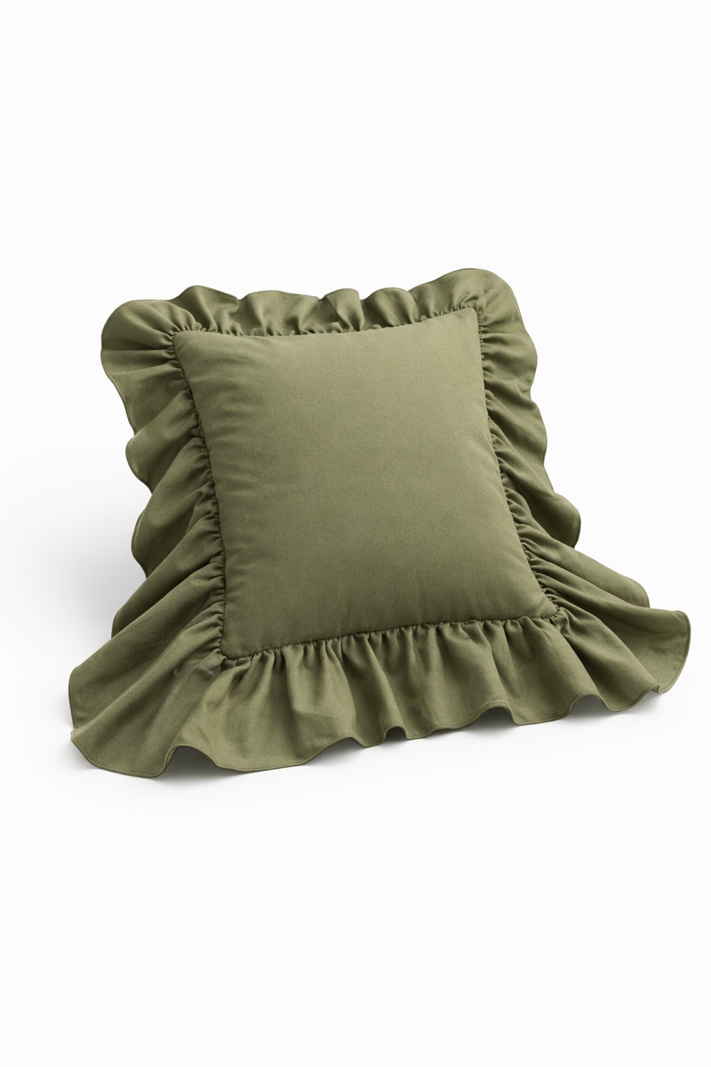 Ruffle cushion covers