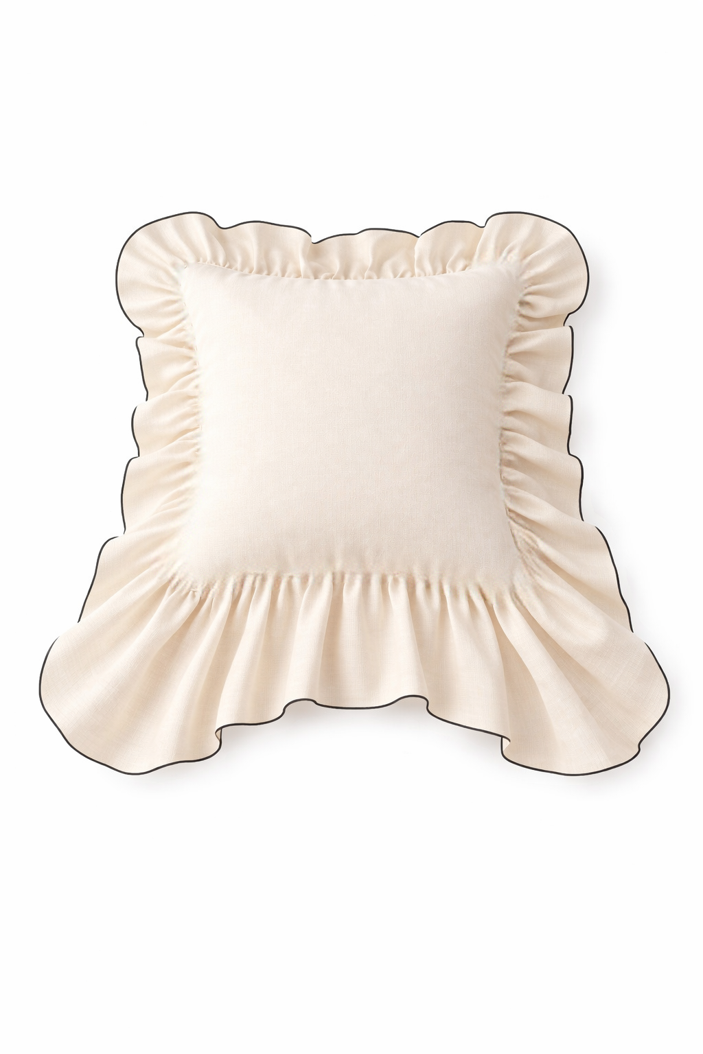 Ruffle cushion covers